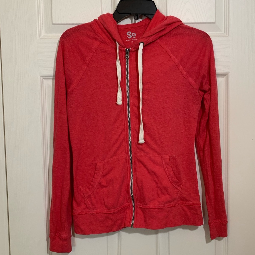 SO Pink Hoodie Size M